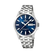 Cadran blanc avec date, étanche 100 m.…voir présentation. Montre Homme Festina Classics Acier F20357 3