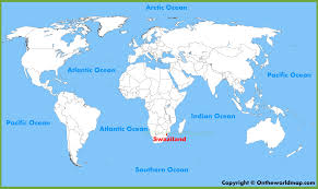 From simple political maps to detailed map of swaziland. Eswatini Swaziland Location On The World Map