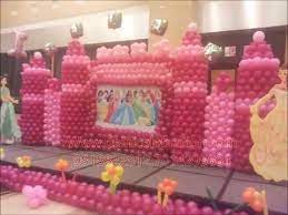 Cut the castle door and window props out, and decorate your castle scene setter any way you like. Castle Themed Party Decorations Birthday Party Theme Decoration Ideas For Girls 9818822312 Youtube