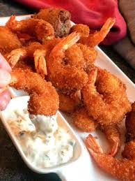 Spray a large baking sheet with cooking spray, set aside. Crispy Crunchy Fried Shrimp Pudge Factor