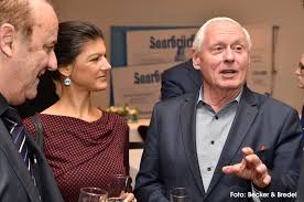 She has been married to oskar lafontaine since december 22, 2014. Saarbrucker Zeitung Pl Sz05101606d Jpg 4749 Parlamentarischer Abend Bei Der Saarbrucker Zeitung Am Mittwoch 05 10 2016 Im Bild V L Sportminister Klaus Bouillon Sahra Wagenknecht Linke Mdb Und Fraktionsvorsitzender Der Linken Oskar