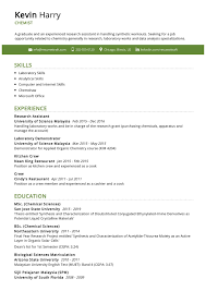 With amcat's resume buddy, you get the correct guidance to ensure you end up creating the perfect resume for chemical engineering resume . Chemist Resume Example 2021 Writing Guide Tips Resumekraft
