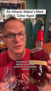 Always fun to revisit new releases! #makersmark #cellaraged #whiskey  #bourbon #dontbemad #wheatedbourbon
