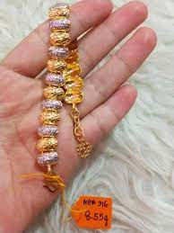 Gelang tangan bunga pakma emas 916, berat 4.37 riyal (sifir kelantan) ataupun 11.88 gra rantai leher pintal new. Gelang Emas 916 Women S Fashion Jewellery On Carousell