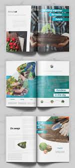 Eco Garden Brochure Template Brochure Design Template Brochure Template Brochure Design