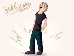 Katsuki and ochaco share the same costume designer. Katsuki Bakugou Full Body By Hypedalexarts On Deviantart