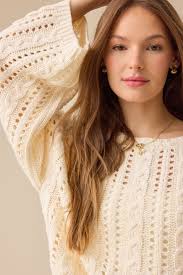 Altar'd State Milly Open Weave Cable Knit Sweater at Mall of America® in  Bloomington, MN