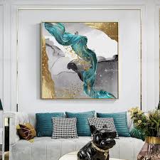 Set of 3 wall art gold gilitters emerald green living room decor framed wall art moutain abstract painting on canvas 3 piece wall art ymipainting 5 out of 5 stars (445) sale price $147.18 $ 147.18 $ 163.53 original price $163.53 (10%. Gold Art Abstract Paintings On Canvas Art Gold Emerald Green Etsy Gemalde Auf Leinwand Abstrakt Moderne Kunst Bilder
