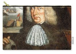 Self-Portrait CAPTAIN THOMAS SMITH Zip Pouch by Captain Thomas Smith