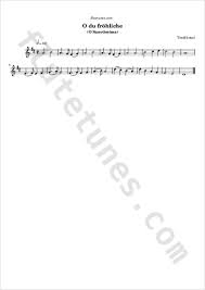 Create an account or log into facebook. O Du Frohliche Traditional Free Flute Sheet Music Flutetunes Com