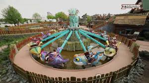 It has a nice theming, some cute areas and it has great roller coasters. Flying Fish Heide Park Germany Youtube