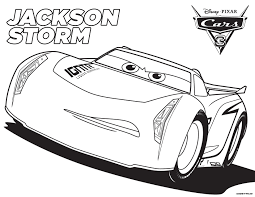 Lees hier meer informatie hierover. Jackson Storm Cars 3 Kleurplaat