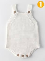 Perfect for delicate skin, our super soft baby romper is made from adorable knit making it ideal for those chilly days. Wholesale Comfortable Infant White Crochet Cotton Onesi