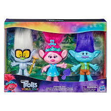 This holiday season, enter a colorful, wondrous world populated by hilariously unforgettable characters and discover the story of the overly optimistic trolls, with a constant song on their lips, and the comically pessimistic bergens, who are only happy when they. Trolls World Tour 3 Piece Set