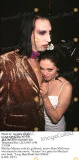 Rose mcgowan is standing in solidarity with evan rachel wood. Photos And Pictures Photo By Stephen Trupp Star Max Inc Copyright 1998 Marilyn Manson And Rose Mcgowan