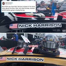 Nascar released the following statement on harrison's death: Nascar On Fox Rcr Remembers Nick Harrison Facebook