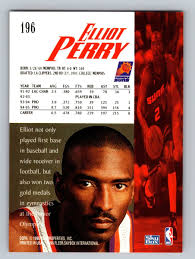 1995-96 SkyBox Premium #196 Elliot Perry