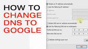 8.8.8.8 is the primary dns, 8.8.4.4 is the secondary one. How To Change Dns To Google Youtube