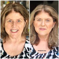 What foundation is suggested for mature skin?