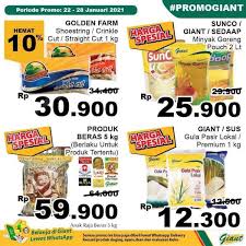 Katalog promo giant berikan diskon menarik untuk belanja anda. Promo Giant Diskon Hingga 50 Masih Ada Kesempatan Sampai 28 Januari 2021 Tribunnewswiki Com Mobile