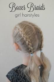 Casual hairstyle with two braids 50 Toddler Hairstyles To Try Out On Your Little One Tonight