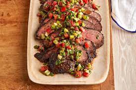 Grilled Tri Tip Roast With Santa Maria Salsa Recipe Beef Recipes Summer Bbq Recipes Bbq Recipes