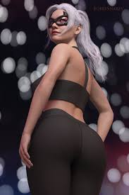 Black Cat from Spider-Man PS4 - BobbySnaxey - Porn3dx