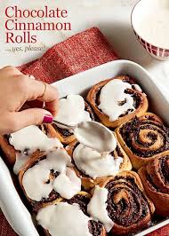 Say Good Morning With These Chocolate Cinnamon Rolls Bakerella Recipe Cinnamon Rolls Chocolate Cinnamon Food