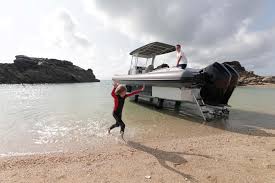 no dock needed amphibious iguana yachts crawl onto u s beaches no dock needed amphibious iguana