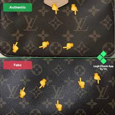 Locate the made in stamp imprinted in the leather on the bag. Louis Vuitton Multi Pochette Accessories Real Vs Fake Guide Legit Check By Ch