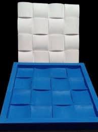 Moldes de silicone (87) decorativos (1). Kit 3 Moldes Grandes Silicone Gesso 3d Mosaico Invertida Almofada Xmoldes Formas 3d Molde E Marcador Para Biscuit Magazine Luiza