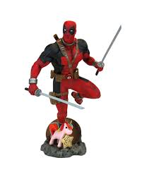Created by writer fabian nicieza and artist/writer rob liefeld. Marvel Contest Of Champions Deadpool Statue Gamestop