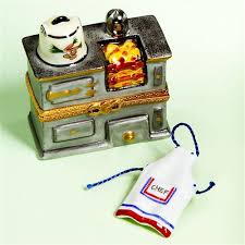 Limoges Old Fashion Stove Box The Cottage Shop Trinket Boxes Limoges Boxes Tinker Box