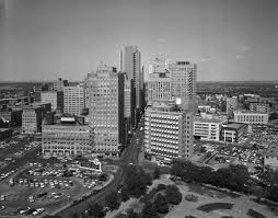 Downtown Fort Worth C 1957 Just Before The Cnb Clock Was Installed Dallas Fort Worth Fort Worth Texas Old Fort