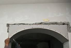 These are our column covers. How To Bend Drywall Howtospecialist How To Build Step By Step Diy Plans