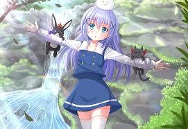 Gochuumon Wa Usagi Desu Ka Kafuu Chino Anime Girls Waterfall Lens Flare Hd Wallpapers Desktop And Mobile Images Photos Collection of the best kafuu chino wallpapers. gochuumon wa usagi desu ka kafuu