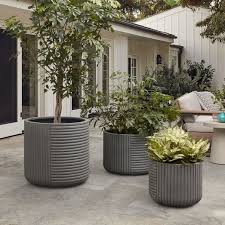 The planters on this list cost between $20 and $900. Cecilia Indoor Outdoor Planters Garden