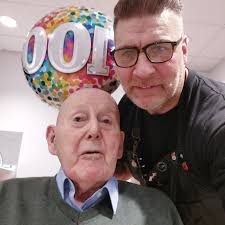 Happy 100th birthday Sir. FEAR NAUGHT.