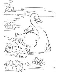 Download this adorable dog printable to delight your child. Mother Of Duck And Her Babies Coloring Page Netart