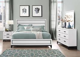 You can browse through lots of rooms fully furnished with inspiration and quality bedroom furniture here. Kate Beech Wood White Bedroom Set Bedroom Furniture Sets