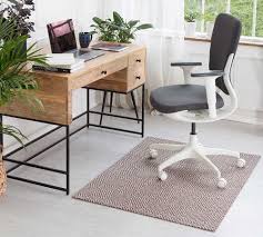 For using under chairs, computer desk, plants, ornaments, crafts, dog crates, on top of tables and desks, and more, it is rigid enough Kasiah Chair Mat In 2021 Chair Mats Office Chair Mat Home Office Accessories