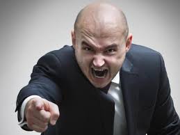 angry boss