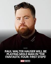 Paul Walter Hauser wore his PROGRESS Proteus World Championship to the  world premiere of Fantastic Four: First Steps Hauser plays the iconic  Moleman in the Marvel Cinematic Universe film