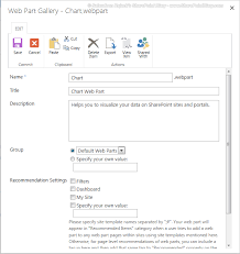 how to enable chart web part in sharepoint 2013