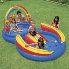 intex rainbow ring play centre ninos arcoiris piscina intex ninos