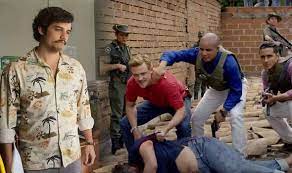 Pablo emilio escobar gaviria (/ˈɛskəbɑːr/; Narcos Who Killed Pablo Escobar In Narcos Tv Radio Showbiz Tv Express Co Uk