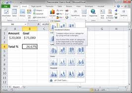 Thermometer Chart In Excel Teachexcel Com