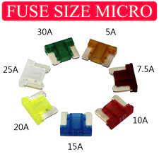 Maybe you would like to learn more about one of these? High Quality Car Fuse 5a 7 5a 10a 15a 20a Size Micro Fius Kereta Motor Lori 1pcs Shopee Malaysia
