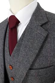 Maybe you would like to learn more about one of these? Made To Measure Dark Grey Check Tweed Three Piece Suit That British Tweed Company