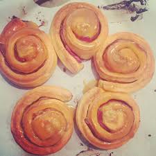 Pumpkin Rolls with Bacon - Annie Browne